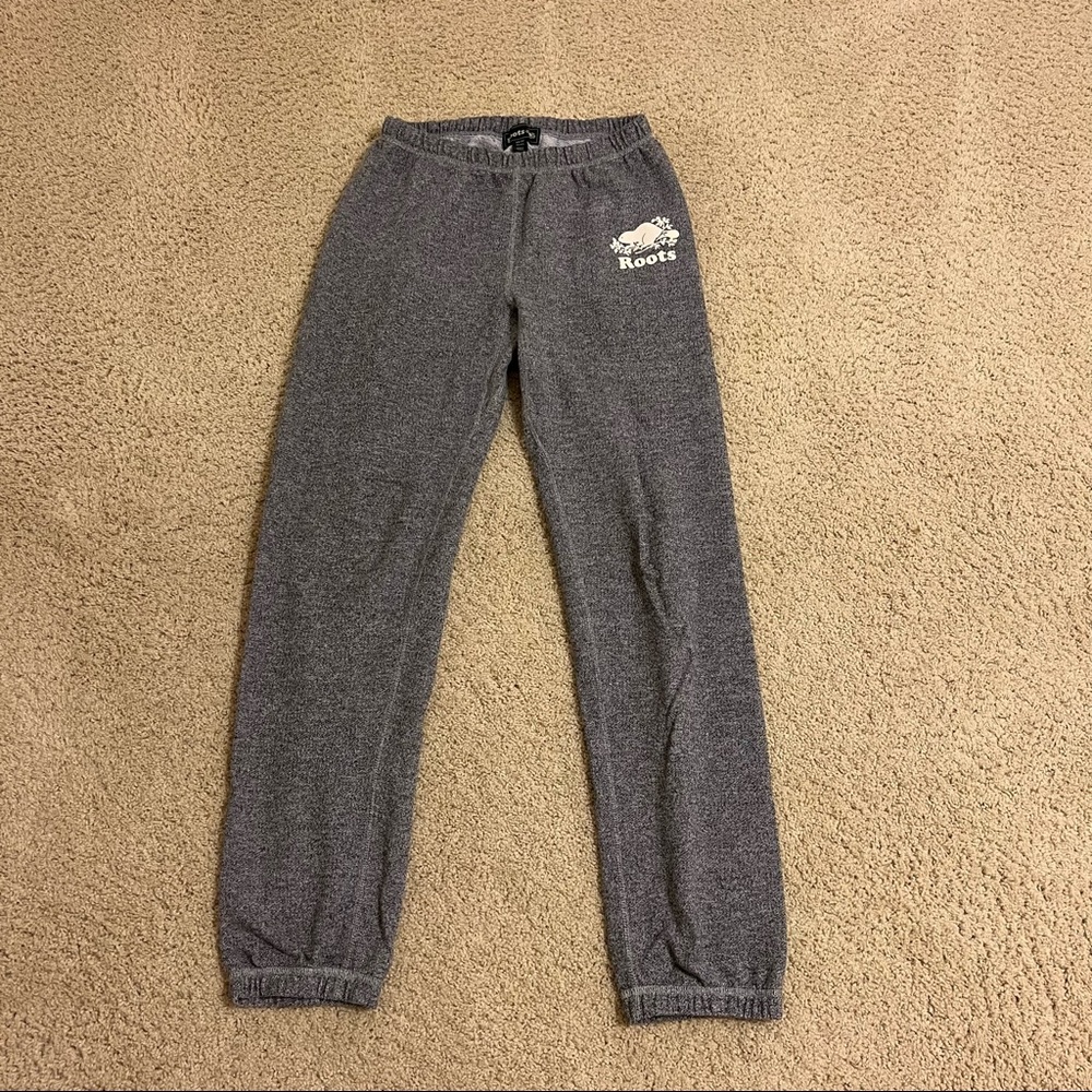 Roots salt and pepper sweatpants